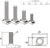 KLAK 45 - Hammerkopfschraube T-Schraube M8 35mm Nut 10 Produktbild-Vorschau 5