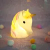 LED Dekolampe Einhorn, Tischlampe, USB oder Batterie, H 21 Produktbild-Vorschau 4