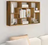 vidaXL Wandregal Räuchereiche 85x16x52,5 cm Holzwerkstoff Produktbild-Vorschau 8