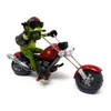 Dekofigur Frosch auf rotem Motorrad Biker Frosch L. 22cm Produktbild-Vorschau 2