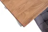 Esstisch Baumkante massiv Akazie eichefarben 220 x 100 cm Produktbild-Vorschau 4