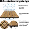 LARS360 Holzfliesen für Terrasse/Balkon/Garten, Produktbild-Vorschau 5
