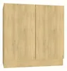 Küchenunterschrank 80 cm - Cremona-Eiche - 2 Türen - ohne Produktbild-Vorschau 1
