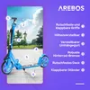 AREBOS Grafitti Cityroller höhenverstellbar | XXL Räder, Produktbild-Vorschau 3
