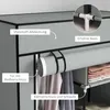 HOMCOM Stoffschrank Kleiderschrank mit 5 Fächern, Produktbild-Vorschau 5