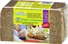 A loaf of bread with its packaging, showing nutritional information and promotional text. Produktbild-Vorschau