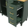 Buffetsch kast, opbergkast, keukenkast, 105,5 x 40 x 180 Productafbeelding-voorbeeld 8