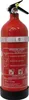 A red fire extinguisher is shown against a white background. Produktbild-Vorschau