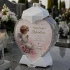 Znicz serce dla dziewczynki „Naszej Małej Księżniczce” Podgląd zdjęcia produktu 3