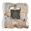 Home Elements Mikroflanell-Decke mit Lamm, Muster Elfen, Produktbild-Vorschau 3
