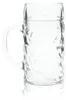König Ludwig Maßkrug Glas 1L Seidel Humpen Krug Henkel Produktbild-Vorschau 2