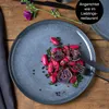 Moritz & Moritz VIDA 6tlg Dinner Teller Blau Geschirr Set Produktbild-Vorschau 6