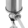 A close-up view of a metal filling nozzle with a white tube attached. Náhled obrázku produktu