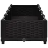 vidaXL Hochbeet 160x40x23 cm Polypropylen Voir les images du produit 4