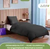Jersey Bettwäsche 155x220cm Hautfreundlich Atmungsaktiv Produktbild-Vorschau 2
