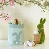 com-four® 6x Geschenktasche für Ostern - Stoff- Beutel mit Produktbild-Vorschau 2