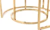 Hocker Becky 800 2er-Set Taupe / Gold Produktbild-Vorschau 6