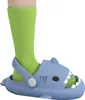 Hai Hausschuhe Kinder Badeschuhe Rutschfest Blau EVA Produktbild-Vorschau 4