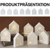 8pcs Silikonform Weihnachten,Silikonform Haus,Geeignet zum Produktbild-Vorschau 7