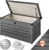 GARDEBRUK® Baule da Esterno con Coperchio 2 Chiavi 385L Anteprima dell’immagine prodotto 1