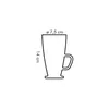 Tescoma Latte-Macchiato-Glastasse CREMA 300 ml Produktbild-Vorschau 3