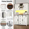 Flieks Küche Hochschrank mit Led, Küchenschrank Produktbild-Vorschau 5