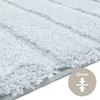 Badematte - 80x150cm - Grau - Rutschfest - HENRY - Geeignet Produktbild-Vorschau 7