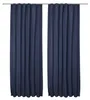 Beautissu Set di 2 tende termiche Amelie TK blu, 140x245 cm Anteprima dell’immagine prodotto 2