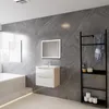 Badezimmerschrank 60cm Mineralguss Waschtisch mit Produktbild-Vorschau 3