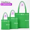 EllaTex Baumwolltasche 38x42 cm – Stoffbeutel aus 100% Produktbild-Vorschau 7