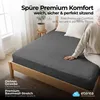 etérea Frottee Spannbettlaken 80% Baumwolle  20% Polyester Produktbild-Vorschau 2