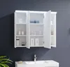 FOUR Spiegelschrank Bad mit LED-Beleuchtung in Weiß - Produktbild-Vorschau 3