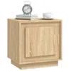 vidaXL Nachttische 2 Stk. Sonoma-Eiche 44x35x45 cm Produktbild-Vorschau 4