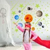 14 stücke Leuchtende Planeten Wandaufkleber Glow in The Produktbild-Vorschau 9