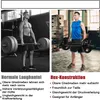 COSTWAY Olympic Trap Bar, składany sześciokątny drążek z Podgląd zdjęcia produktu 7