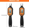 Two digital torque wrenches are shown side-by-side with size indicators. Náhled obrázku produktu