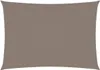 vidaXL Voile d'ombrage Oxford rectangulaire 3,5x4,5 m Taupe Voir les images du produit 14