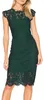 MEROKEETY Damen-Cocktailkleid, ärmellos, mit Spitze, Produktbild-Vorschau 1