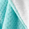 Kuscheldecke Tagesdecke 220 x 240 cm Türkis Wohndecke Produktbild-Vorschau 11