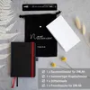 Taschenkalender 2027 A6 Schwarz Set - 1 Woche 2 Produktbild-Vorschau 5
