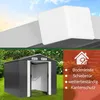GARDEBRUK® XXXL Metall Gerätehaus 8m² mit Fundament Produktbild-Vorschau 4