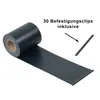 PVC Sichtschutzstreifen Doppelstabmatten Zaun 35m x 19cm Produktbild-Vorschau 6