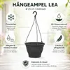 Blumentopf Hängeampel Lea Anthrazit Ø ca. 25 cm Produktbild-Vorschau 3