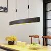 LED-Hängeleuchte Lio in Schwarz mit Golddekor Produktbild-Vorschau 9