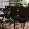 Outsunny Holzkohlegrill aus Metall BBQ Smoker mit Räder, Produktbild-Vorschau 7