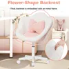 HOFFREE Ergonomischer Kinderschreibtischstuhl Blume Rosa, Produktbild-Vorschau 4