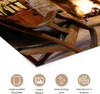 MuchoWow® Poster Brennendes Feuer in einem Kamin 90x120 cm Produktbild-Vorschau 2