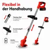 21V Akku Rasentrimmer mit 2 Akkus & Ladegerät, Produktbild-Vorschau 3