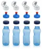4x 0,5L Kavodrink Wasserflasche Trinkflasche + 4x FlipTop + Produktbild-Vorschau 2