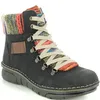 A single black boot with colorful accents. Anteprima dell’immagine prodotto